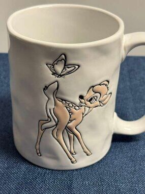 Official Disney Bambi Sculpted Ceramic Mug - 15 oz - Silver Buffalo - New Condit